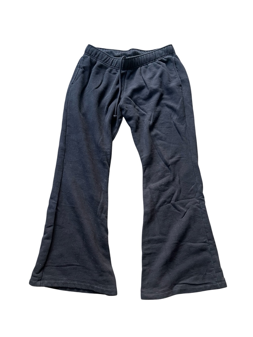 Black Flare Sweatpants